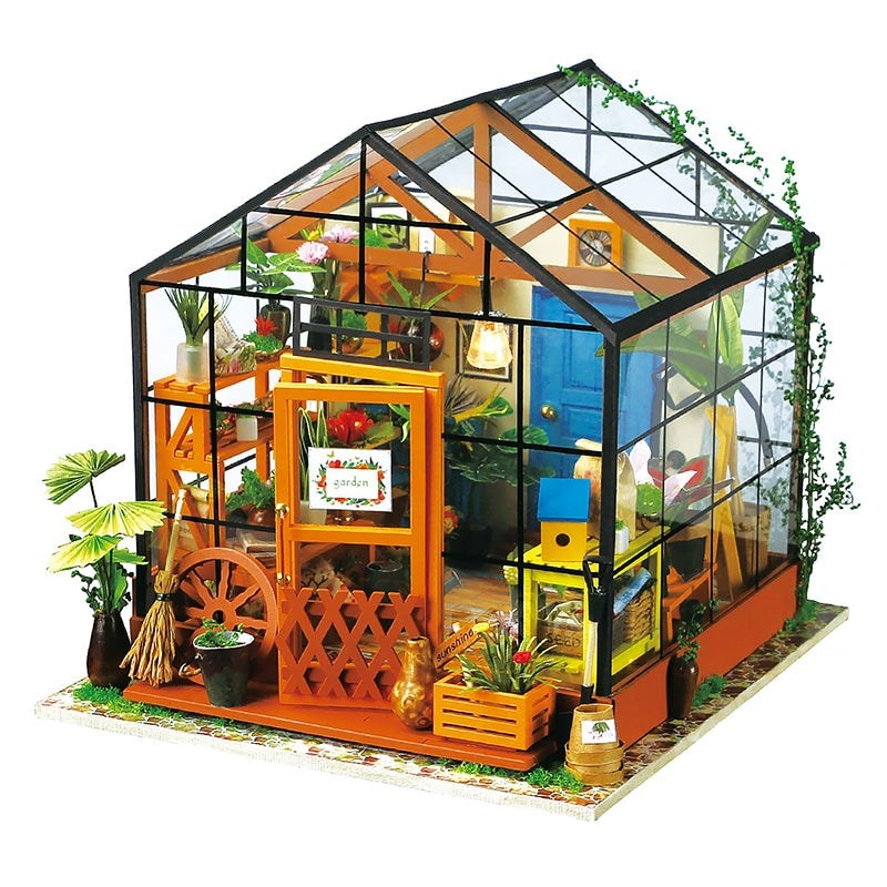 Maquette 3D en bois Jardin miniature – Univers jeux en bois