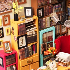 Maquette 3d - La Bibliothèque