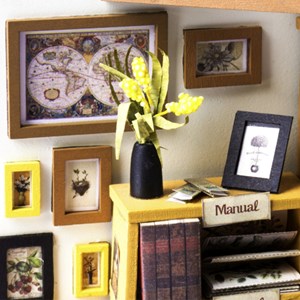 Maquette 3d - La Bibliothèque