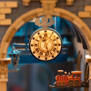 Maquette 3d - Serre Livres Gare