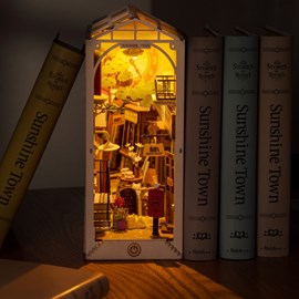 Maquette 3d - Serre livres maison