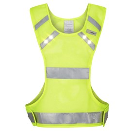 Gilet fluo-réfléchissant led - xl