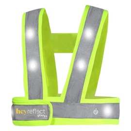 Harnais fluo-réfléchissant led - enfant