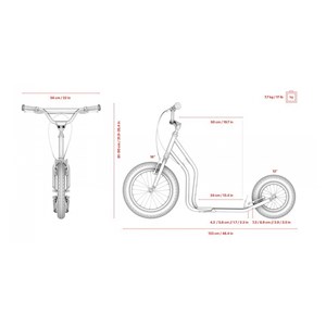 Trottinette junior wzoom emoji rouge...
