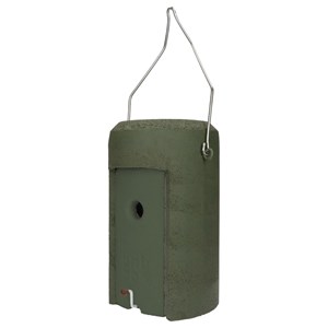 Nichoir en béton de bois trou d'envol 28