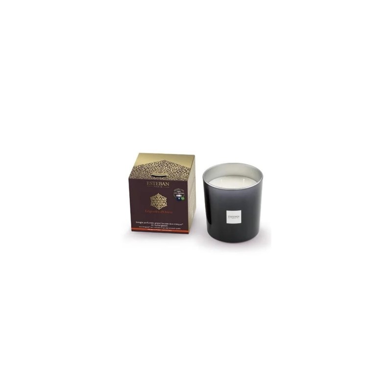 Esteban - Bougie parfumée grand format rechargeabl