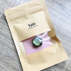 Broche margaux aventurine verte