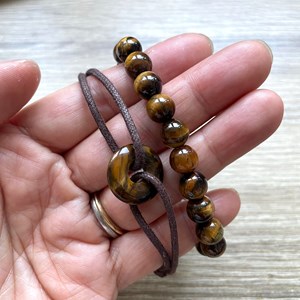 Coffret cadeau homme œil de tigre