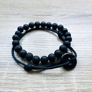 Coffret cadeau homme pierre de lave