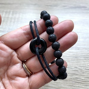 Coffret cadeau homme pierre de lave