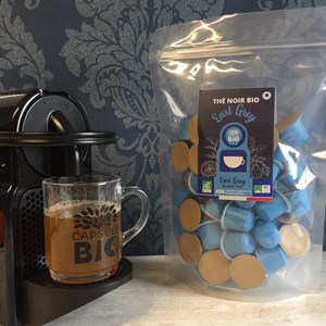 Thé noir earl grey bio - 50 capsules