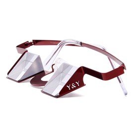 Lunettes d’assurage – confort cervical pour les grimpeurs – classic red