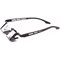 Lunettes d’assurage plasfun evo – vision élargie & confort cervical - black Noir