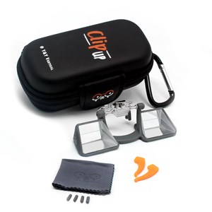 Lunettes d'assurage clip up