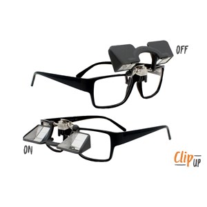 Lunettes d'assurage clip up