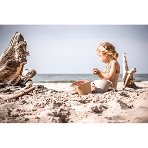 Seau de plage en silicone souple ro