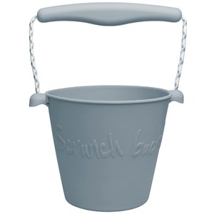 Seau de plage en silicone souple bl