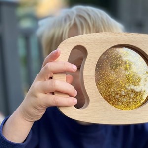 Panneau lumineux portatif - paillettes