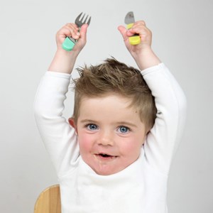 Lot de 3 couverts puzzle avec étui