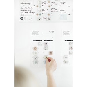 Tableau routine et tâches - 10 étapes