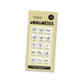 Pictogrammes magnétiques - mes activités