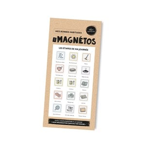Pictogrammes magnétiques - mes bonnes ha