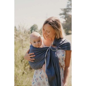 Porte-bébé neo sling bleu cobalt