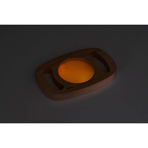 Panneau sensoriel fluorescent orang