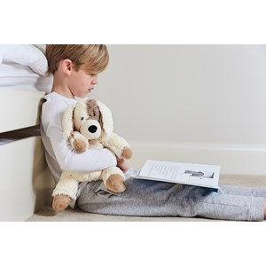 Peluche bouillotte chien warmies