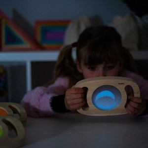 Panneau lumineux portatif - bleu