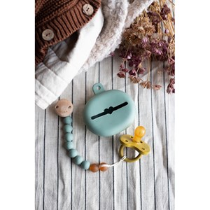 Attache tétine en caoutchouc 100% n