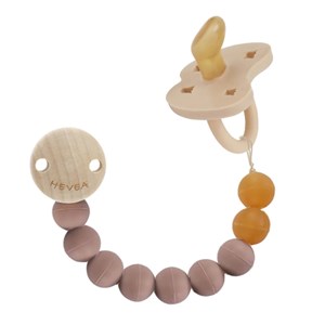 Attache tétine en caoutchouc 100% n