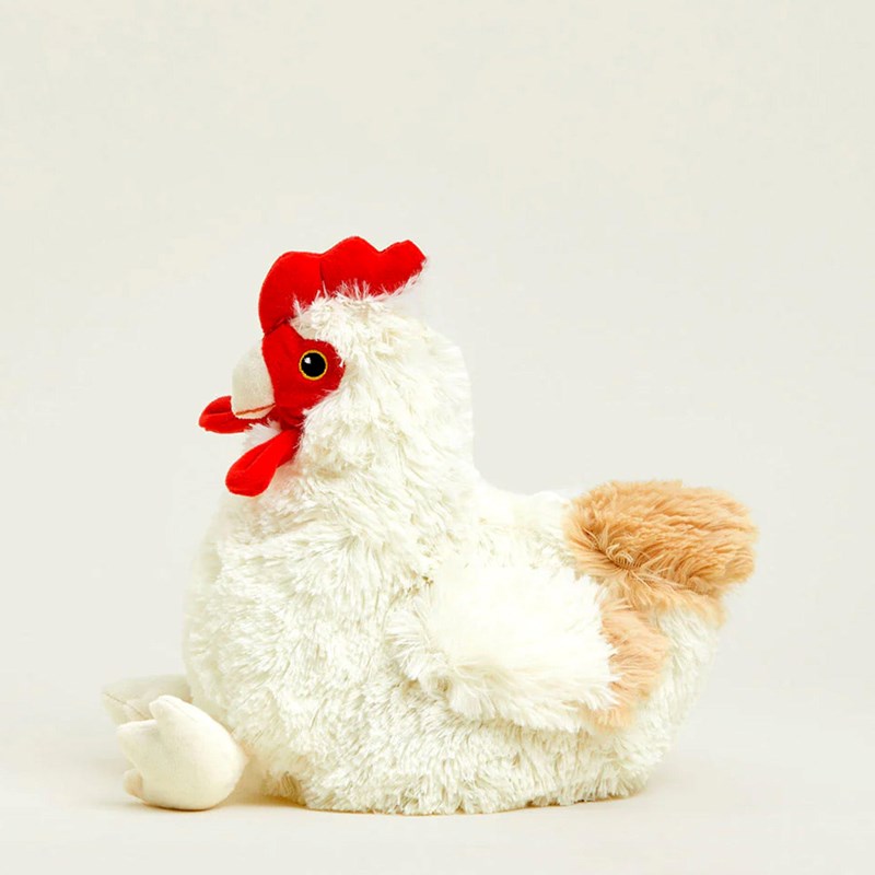 Peluche bouillotte poule warmies