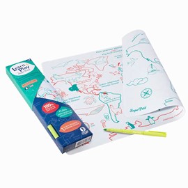 Set en silicone à colorier réversib