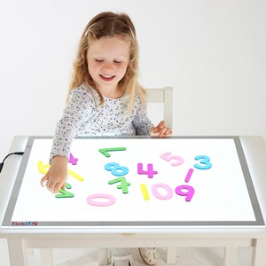 Set de 14 chiffres de couleurs tran