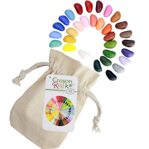 Crayon Rocks - 32 crayons rocks