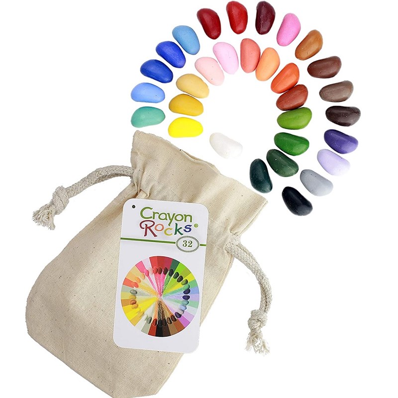 Crayon rocks - 32 crayons rocks