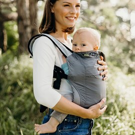 Porte-bébé boba air gris