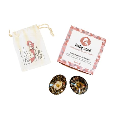 BABYSHELL - Lot de 2 coquillages d'allaitement