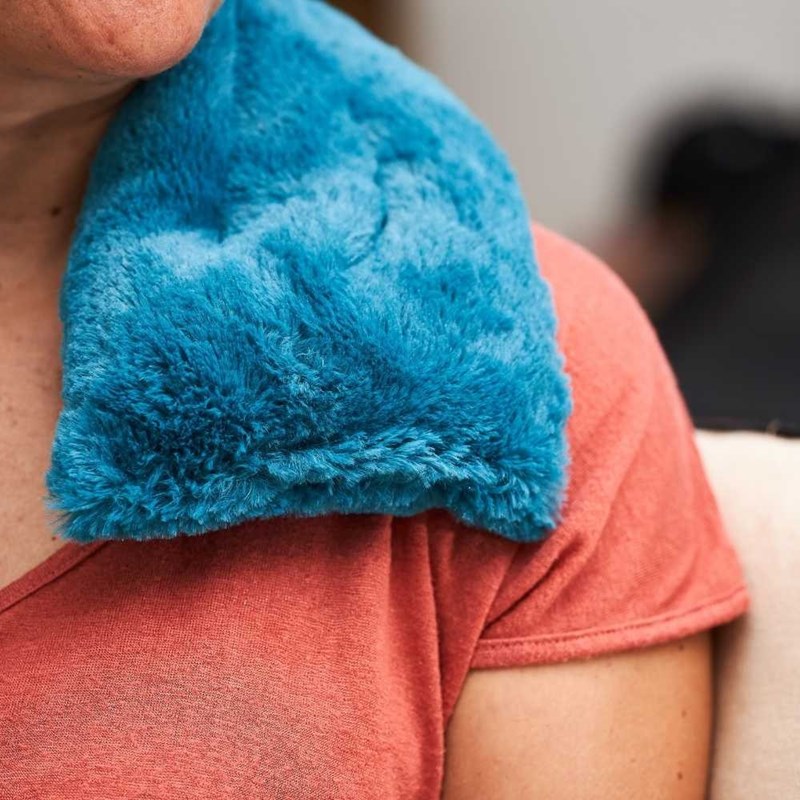 Bouillotte tour de cou celeste