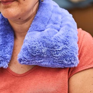 Bouillotte tour de cou lavande