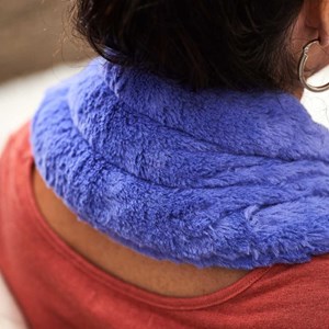 Bouillotte tour de cou lavande