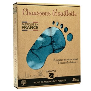 Chaussons chauffants celeste