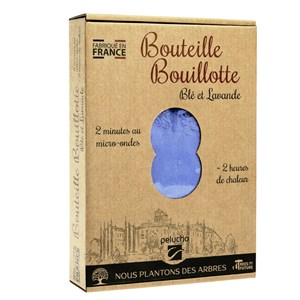 Bouillotte micro-ondes lavande