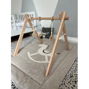 Arche d'éveil en bois + 3 hochets ocean