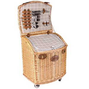 Panier pique-nique à roulettes - 4 pers