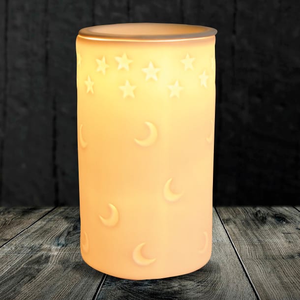 Lampe Chauffe-Bougie Élégante MagiDeal Noire - Chauffe Cire Parfumée Sans Flamme Pour Ambiance Spa Et Relaxation