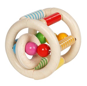 Hochet en bois à rouler