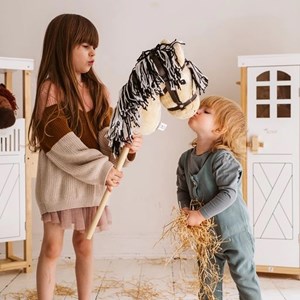 Tête de cheval blond à chevaucher