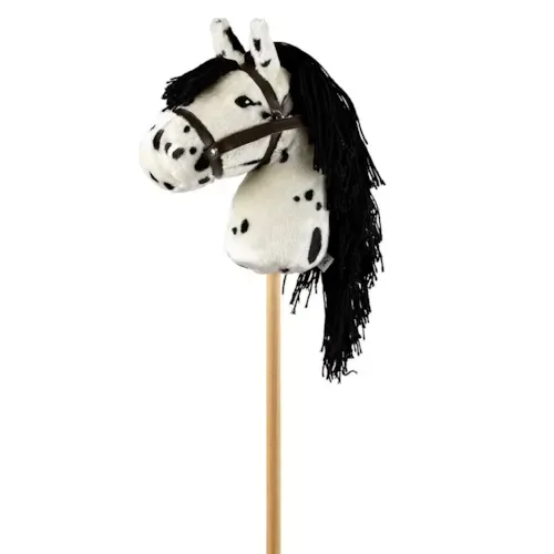 Byastrup - Tête de cheval blanc tacheté à chevau